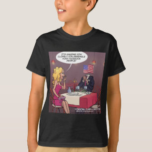 T-shirt Rencontres sur les réseaux sociaux, humour