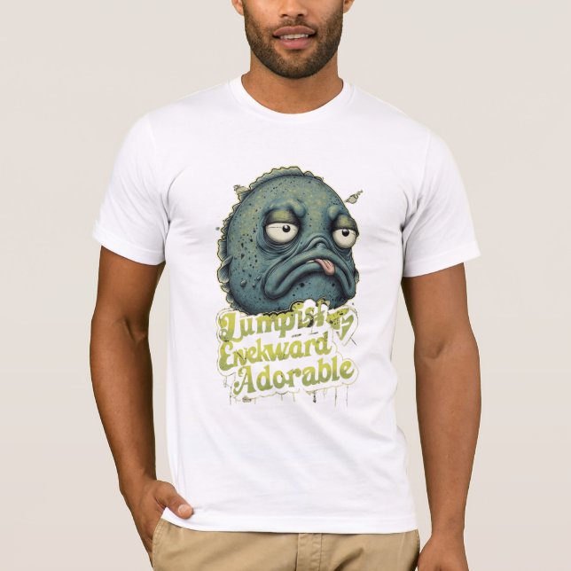 T-shirt Rencontrez la langouste - Créature marine préférée (Devant)