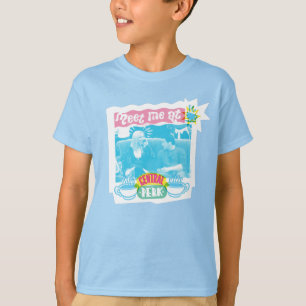 T-shirt Rencontrez-moi à Central Perk Neon Graphic