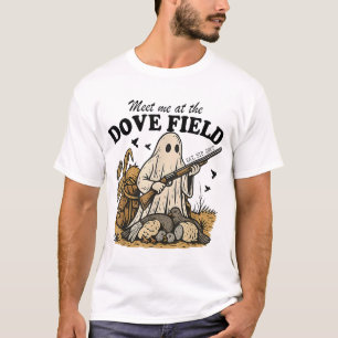 T-shirt Rencontrez-Moi Au Fantôme De Chasseur De Champ De