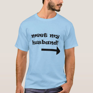 T-shirt Rencontrez mon mari - chemise de couples