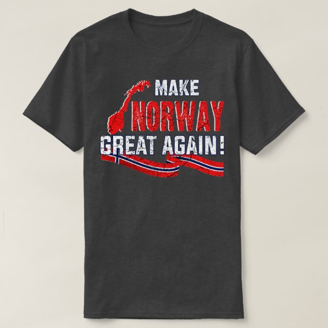 T-shirt Rendez à la Norvège sa grandeur (Design devant)