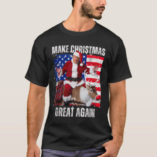 T-shirt Rendez à Noël sa grandeur Trump Pyjama Débardeur d