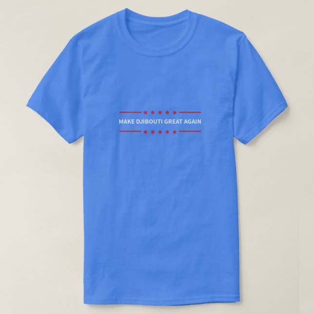 T-shirt Rendez Djibouti grand encore (Design devant)