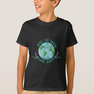 T-shirt Rendez la Terre cool à nouveau - Environnement aqu