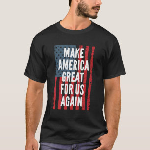 T-shirt Rendre à l'Amérique sa grandeur 4 juillet en elle-