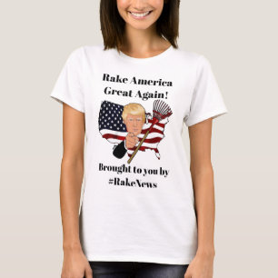 T-shirt Rendre à l'Amérique sa grandeur, anti Donald Trump