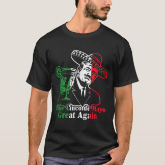 T-shirt Rendre la couleur du drapeau mexicain à Cinco de M