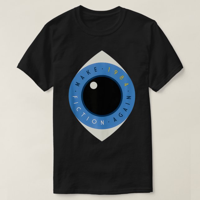 T-shirt Rendre la liberté de la fiction 1984 (Design devant)
