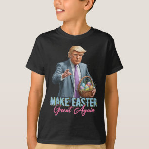 T-shirt Rendre la Pâques grande à nouveau drôle Trump Chas
