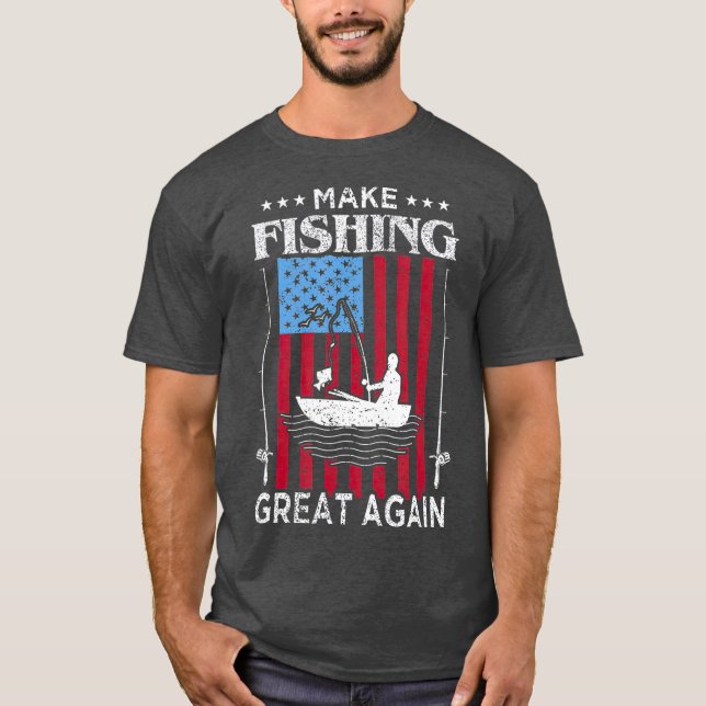 T-shirt Rendre la pêche plus agréable (Devant)