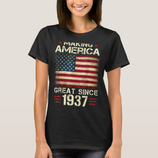 T-shirt Rendre l'Amérique grande depuis 1937 85ème Birt Vi