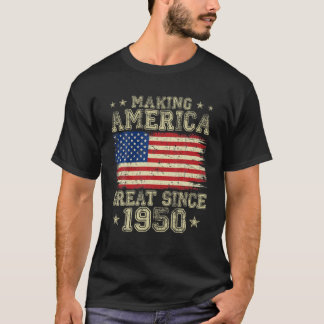 T-shirt Rendre l'Amérique grande depuis 1950 États-Unis Dr
