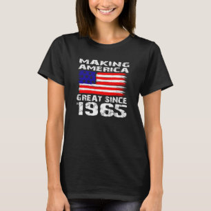 T-shirt Rendre l'Amérique grande depuis 1965 60ème naissan