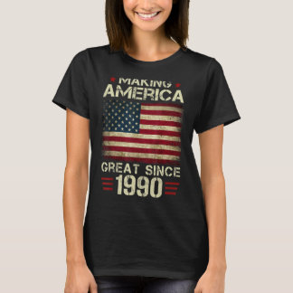 T-shirt Rendre l'Amérique grande depuis 1990 Cadeaux Vinta