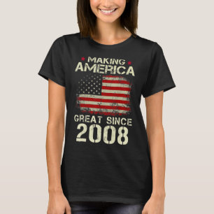 T-shirt Rendre l'Amérique grande depuis 2008 Cadeaux Vinta