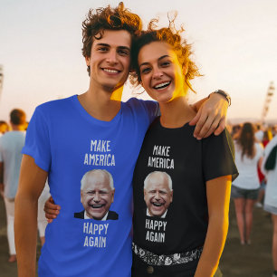 T-shirt Rendre l'Amérique heureuse