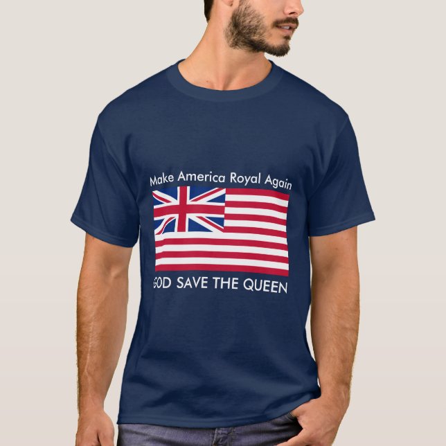 T-shirt Rendre l'Amérique royale (Devant)
