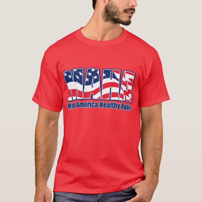 T-shirt Rendre l'Amérique saine (Devant)
