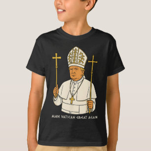 T-shirt Rendre le Vatican à nouveau génial Drôle de Pape T