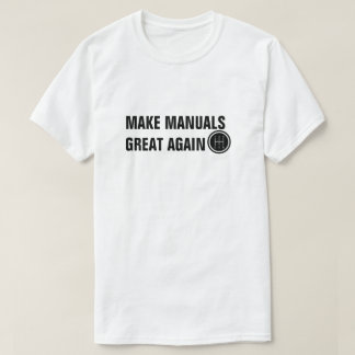 T-SHIRT RENDRE LES MANUELS GRANDEMENT À NOUVEAU LEVIER DE