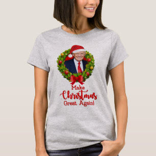 T-shirt Rendre Noël à la grandeur Trump MAGA cadeau amusan