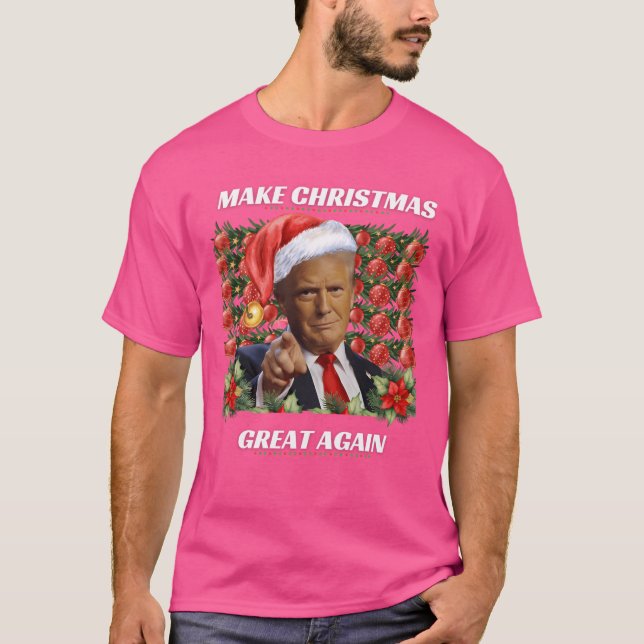 T-shirt Rendre Noël super encore Drôle Tee vacances (Devant)