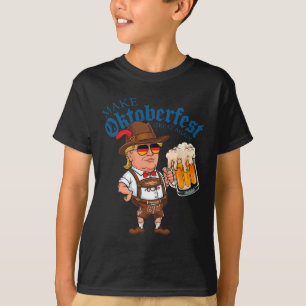 T-shirt Rendre sa beauté drôle Trump Boire de la bière Mug