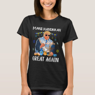 T-shirt Rendre sa grandeur à Hanoukka juive laid Chanukah 