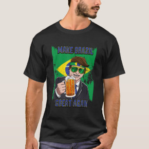 T-shirt Rendre sa grandeur au Brésil, le président Bolsona