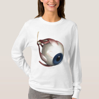 T-shirt Rendu réaliste des muscles de l'oeil