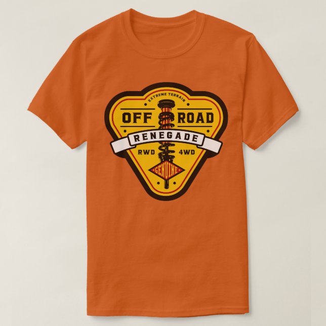 T-shirt Renégat de Off Road (Design devant)