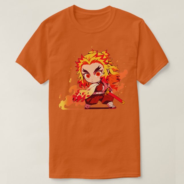 T-shirt rengoku 4 (Design devant)