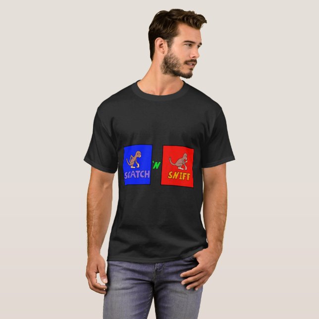 T-shirt Reniflement de N d'éraflure ' (Devant entier)