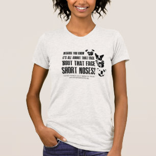 T-shirt RENIFLEZ "tout la chemise au sujet de ce VISAGE"