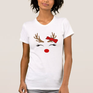 T-shirt renne de Noël