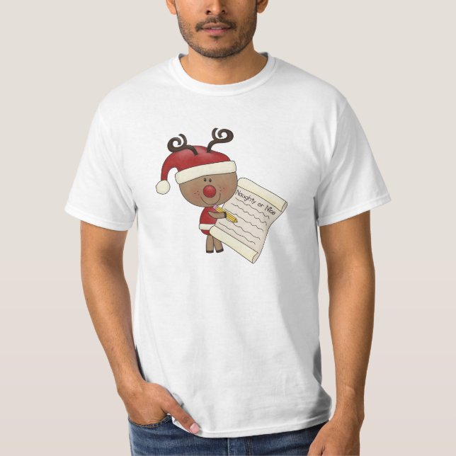 T-shirt Renne de Rudy vilain ou NIC (Devant)