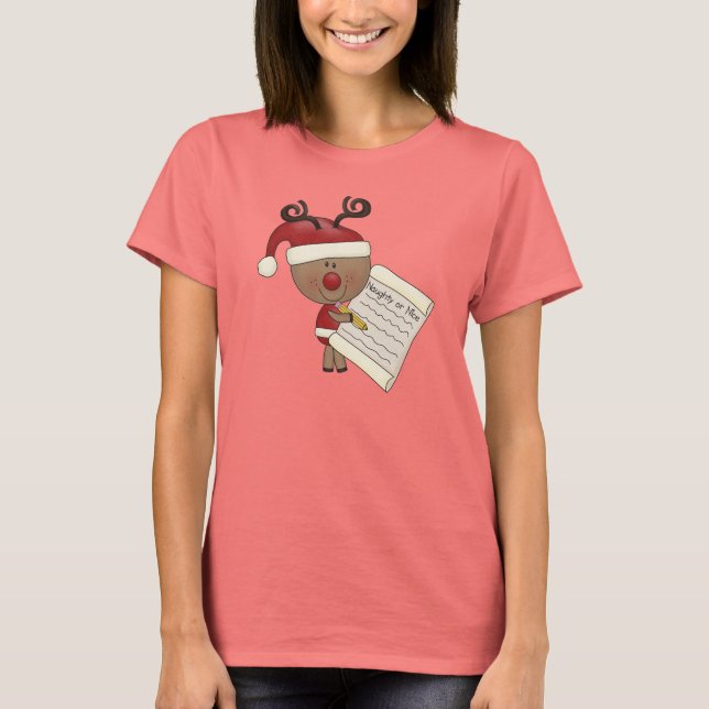 T-shirt Renne de Rudy vilain ou NIC (Devant)