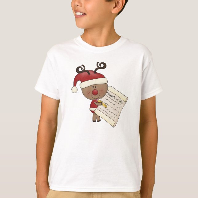 T-shirt Renne de Rudy vilain ou NIC (Devant)