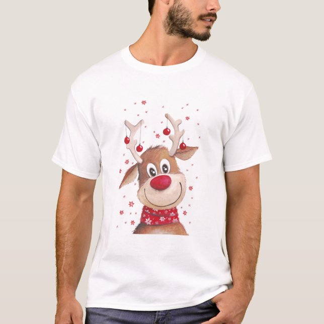 T-shirt Rennes de Noël (Devant)