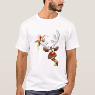 T-shirt Rennes de noël amusantes