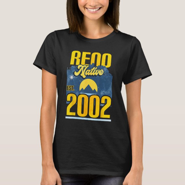 T-shirt Reno Native Est. 2002 1 (Devant)