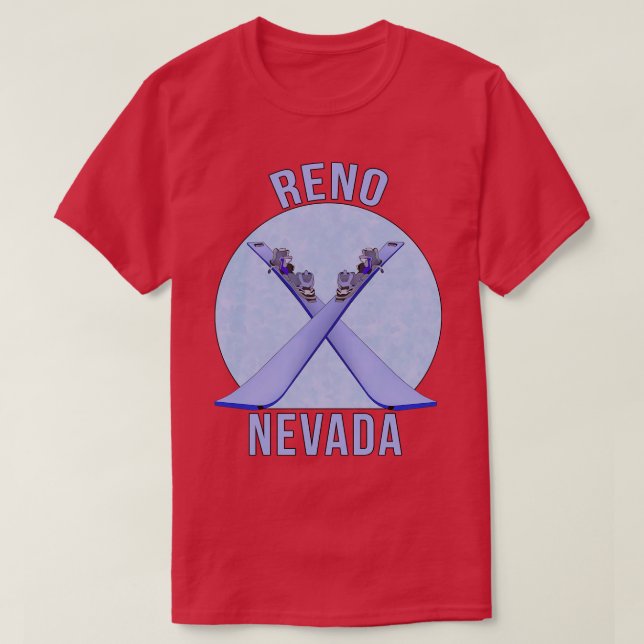 T-shirt Reno Nevada (Design devant)