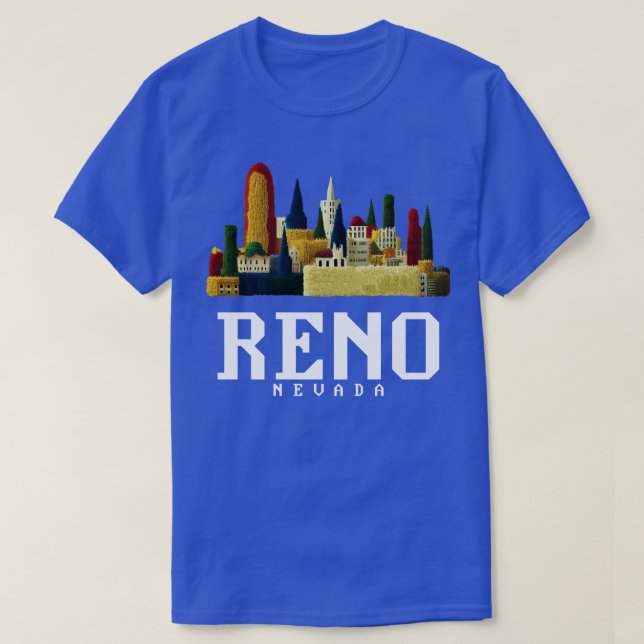 T-shirt Reno Nevada (Design devant)