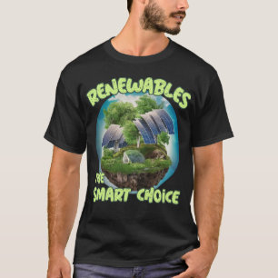 T-shirt RENOUVELABLE le choix intelligent