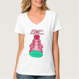 T-shirt Renouvelez votre esprit II - Rose rougissant