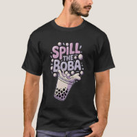 Renverser le Tee-shirt drôle de Bubble Tea Boba
