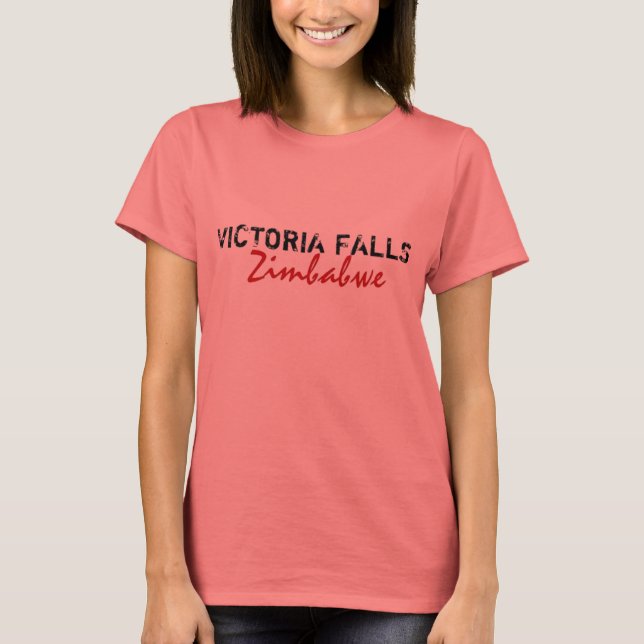 T-shirt Rep Ya Hood Victoria Falls, Zimbabwe Collection (Devant)