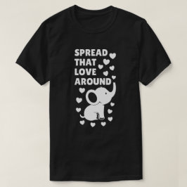 T-shirt Répandre l'amour partout