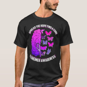 T-shirt Répandre L'Espoir Trouver Une Sensibilisation Cure